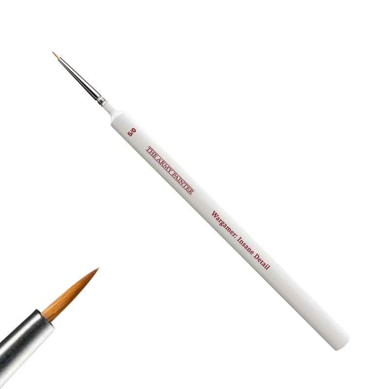 Army Painter Tools: Wargamer Brush - Insane Detail 5/0 (ONLINE ORDER ONLY)