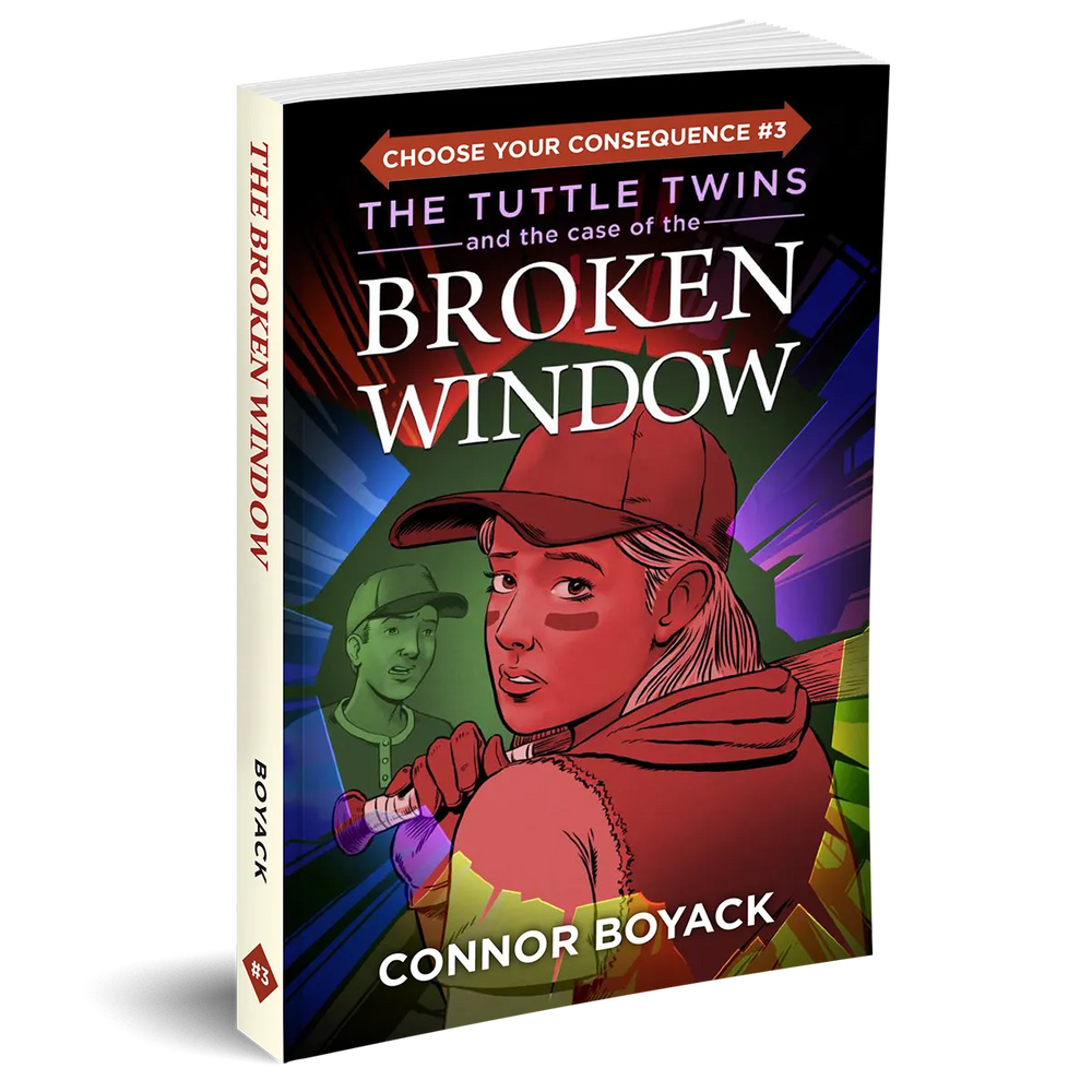 The Tuttle Twins and the Case of the Broken Window (ONLINE ORDER ONLY)