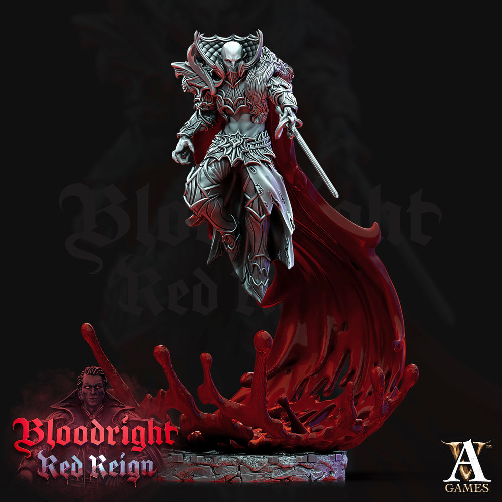 3D Printed Archvillain Games Bloodright Red Reign - Bloodcloaks 28mm 32mm D&D (Online Only)