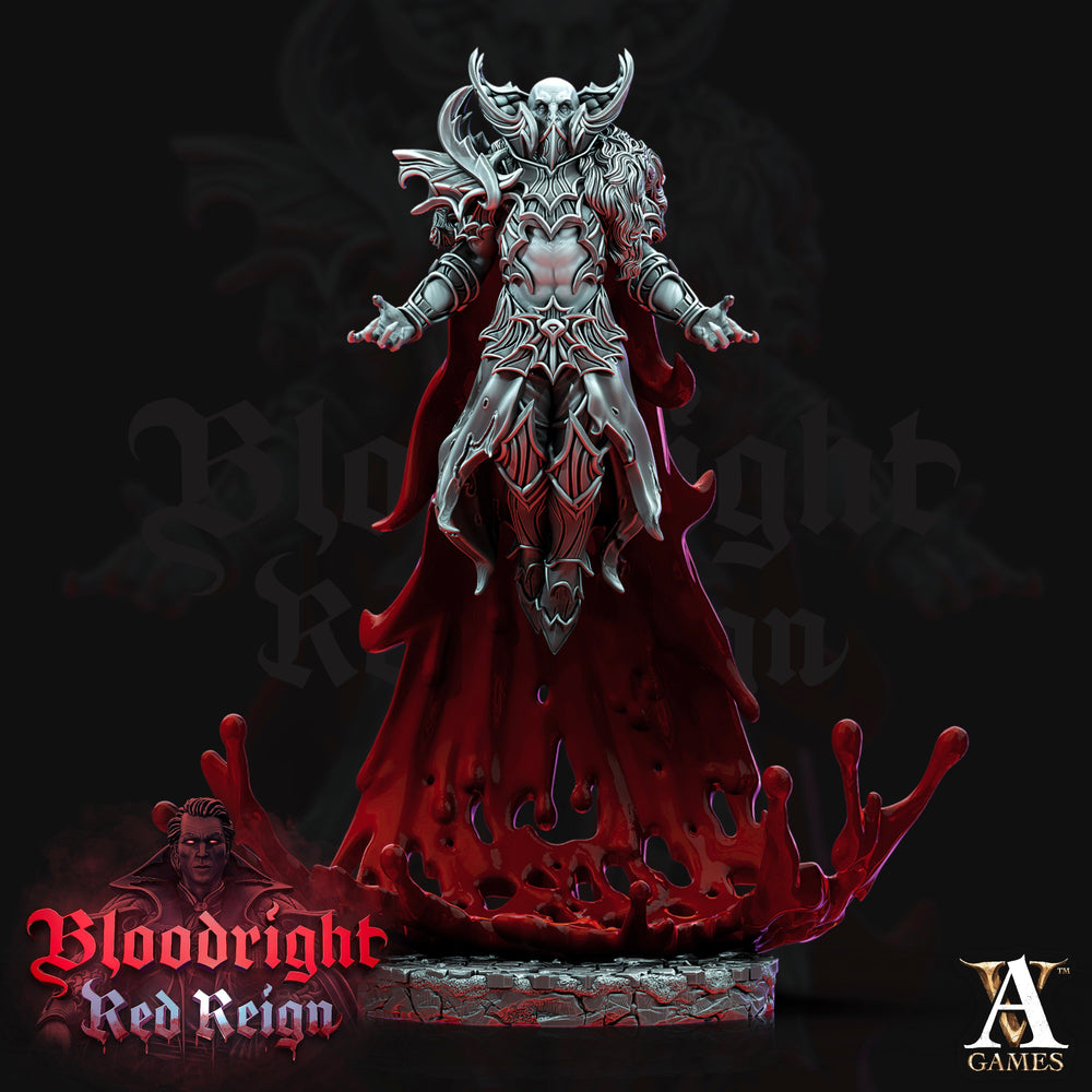 3D Printed Archvillain Games Bloodright Red Reign - Bloodcloaks 28mm 32mm D&D (Online Only)