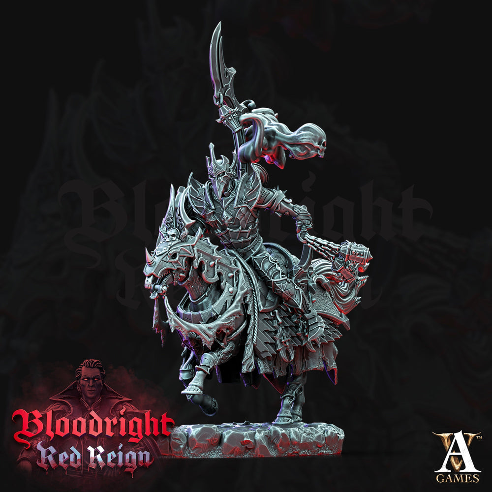 3D Printed Archvillain Games Bloodright Red Reign - Dread Hussars 28mm 32mm D&D (Online Only)