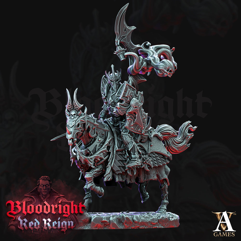 3D Printed Archvillain Games Bloodright Red Reign - Dread Hussars 28mm 32mm D&D (Online Only)