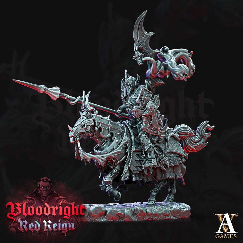 3D Printed Archvillain Games Bloodright Red Reign - Dread Hussars 28mm 32mm D&D (Online Only)