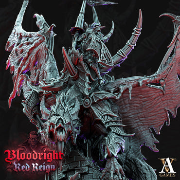 3D Printed Archvillain Games Bloodright Red Reign - Dreadwing 28mm 32mm D&D (Online Only)