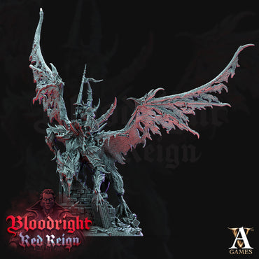 3D Printed Archvillain Games Bloodright Red Reign - Dreadwing 28mm 32mm D&D (Online Only)