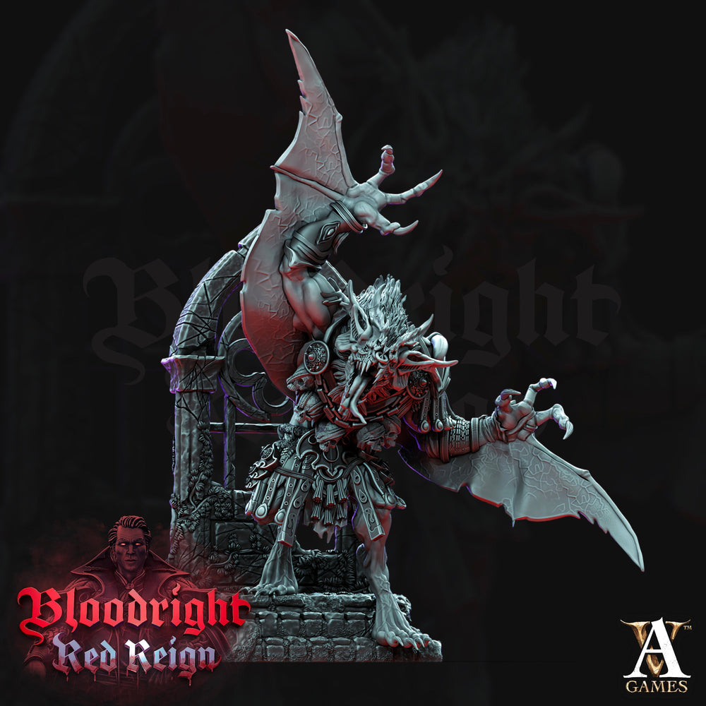 3D Printed Archvillain Games Bloodright Red Reign - Vampire Miasma 28mm 32mm D&D (Online Only)