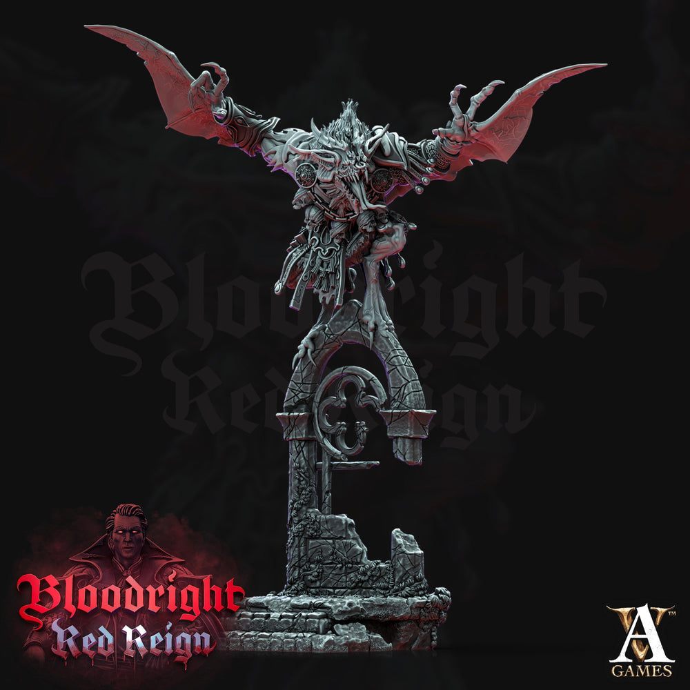 3D Printed Archvillain Games Bloodright Red Reign - Vampire Miasma 28mm 32mm D&D (Online Only)