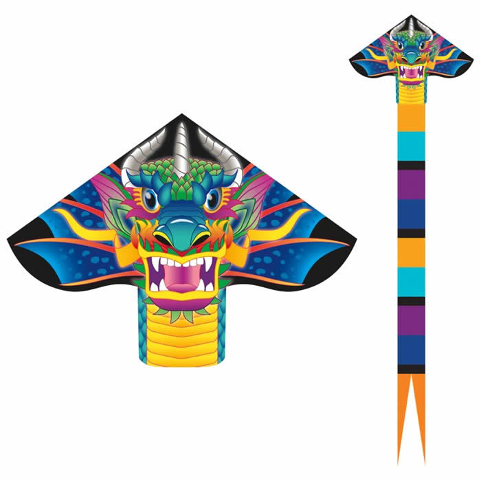 BRS70012 Dragon Nylon Kite Brainstorm Products (ONLINE ORDER ONLY)