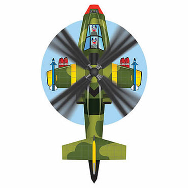 BRS71201 Attack Copter Flight Zone 32x54in Nylon Kite With Fiberglass Airframe Wind N Sun Brainstorm Kites (ONLINE ORDER ONLY)