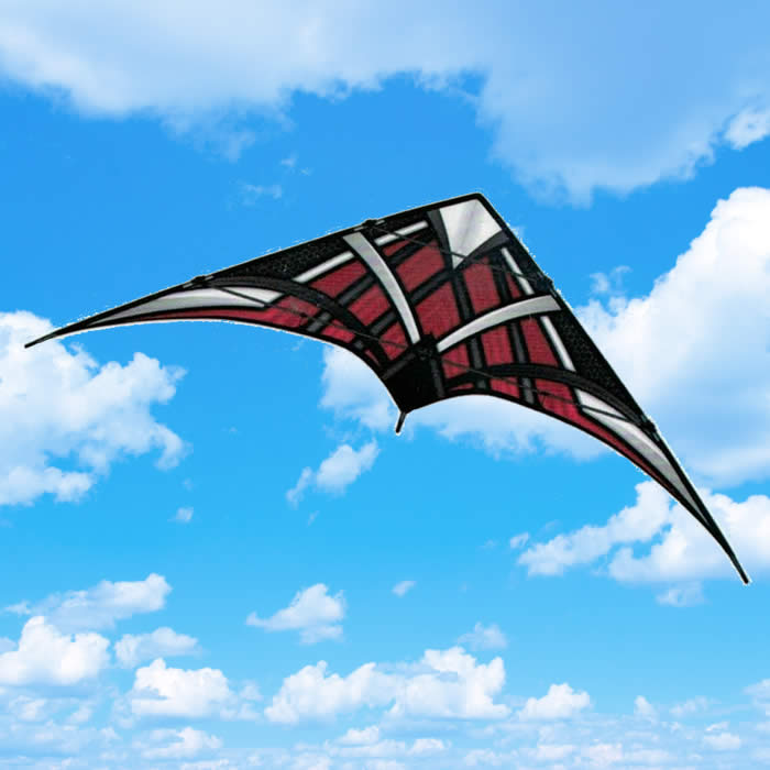 BRS72453 Red NK-93 Passport Stunt Competition Sport Kite (ONLINE ORDER ONLY)