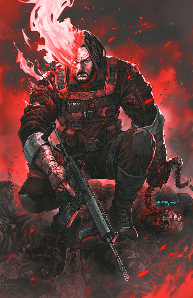 Brzrkr (Berzerker) #12 (Of 12) Santa Fung Virgin Variant (03/15/2023) Boom (ONLINE ORDER ONLY)
