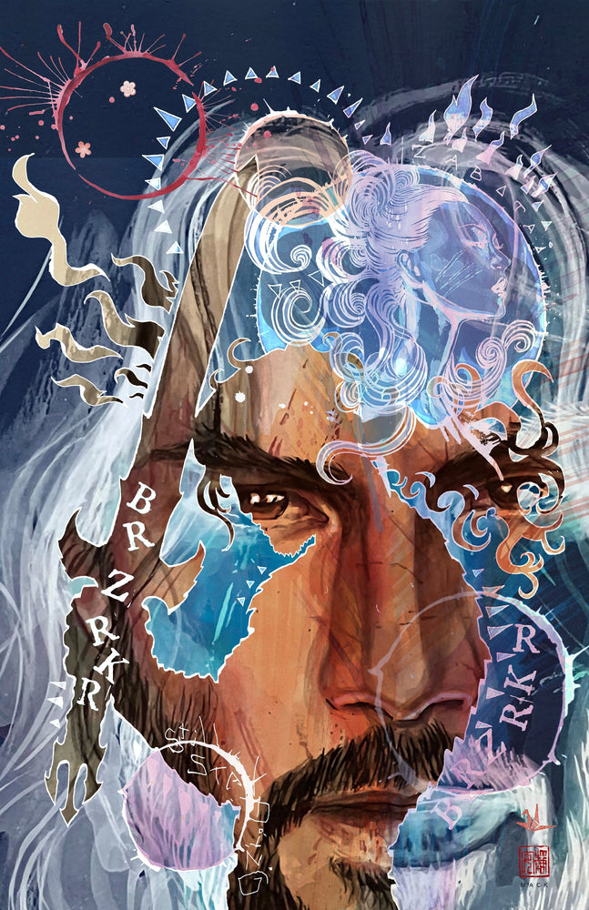 Brzrkr Poetry Of Madness #1 David Mack Foil Variant (07/26/2023) Boom (ONLINE ORDER ONLY)