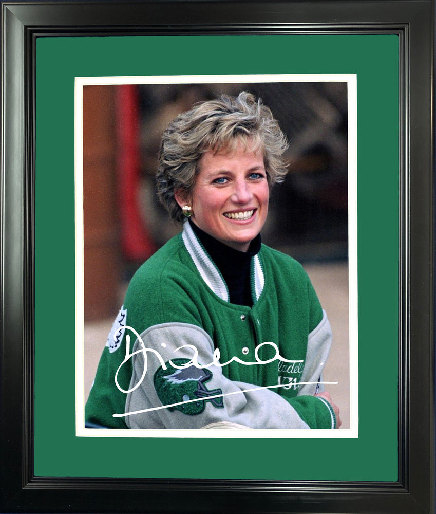 Framed Philadelphia Eagles Princess Diana 11"x14" Photo (ONLINE ORDER ONLY)