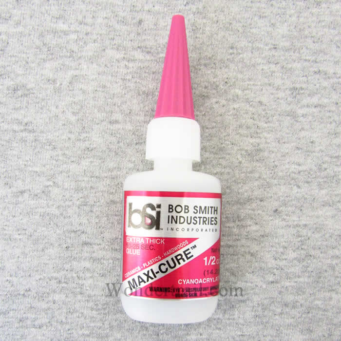 BSI111 Maxi-Cure Extra Thick .5oz CA Adhesive Glue Bob Smith Industries (ONLINE ORDER ONLY)