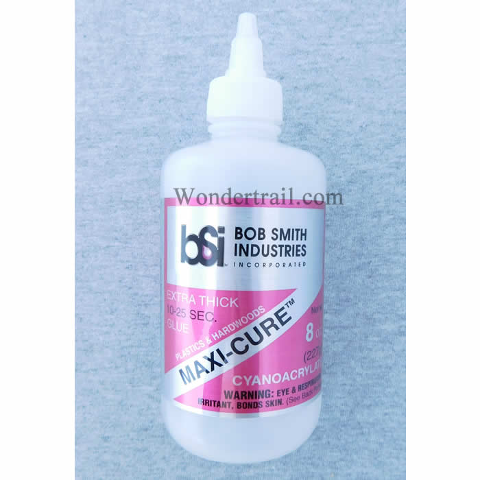 BSI114 Maxi-Cure Extra Thick 8oz CA Adhesive Glue Bob Smith Industries (ONLINE ORDER ONLY)