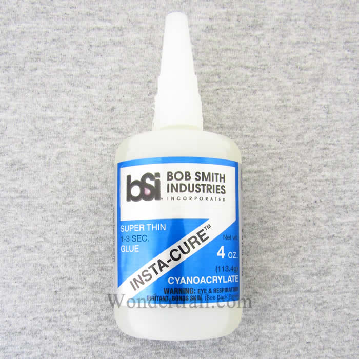 BSI132 Insta-Cure Super Thin 4oz Pocket CA Adhesive Glue Bob Smith Ind (ONLINE ORDER ONLY)