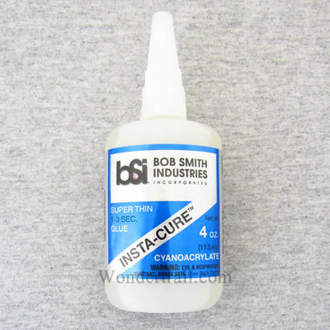 BSI132 Insta-Cure Super Thin 4oz Pocket CA Adhesive Glue Bob Smith Ind (ONLINE ORDER ONLY)