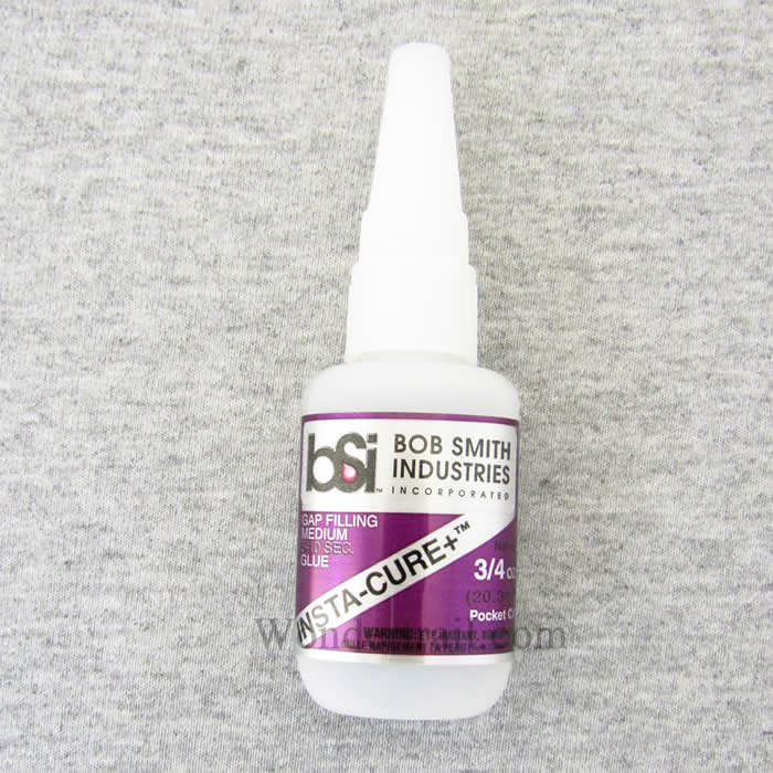 BSI133 Insta-Cure Plus Gap Filling CA Glue .75oz Bob Smith Industries (ONLINE ORDER ONLY)