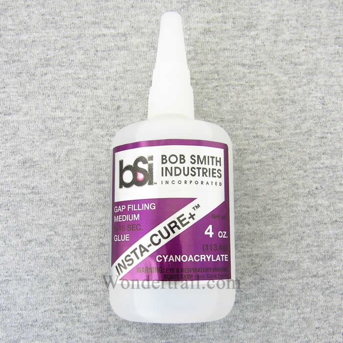 BSI134 Insta-Cure Plus Gap Filling CA Glue 4oz Bob Smith Industries (ONLINE ORDER ONLY)