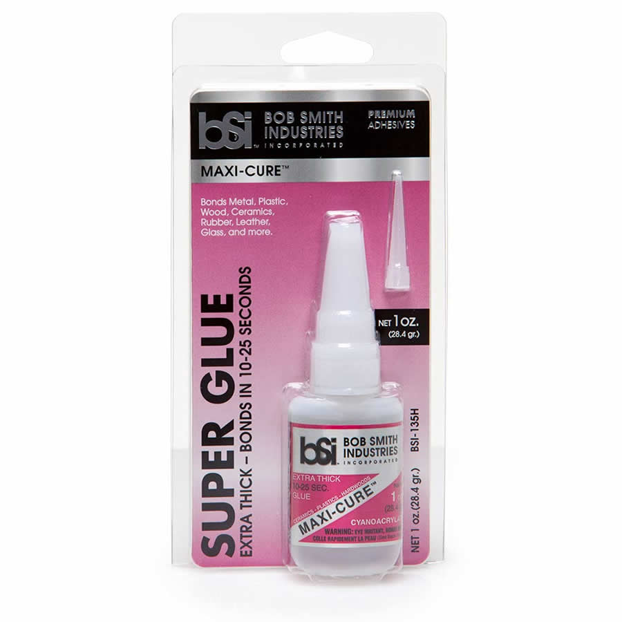 BSI135H Extra Thick Ca Glue 1 Ounce (28.4g) In Clamshell Bob Smith Industries (ONLINE ORDER ONLY)
