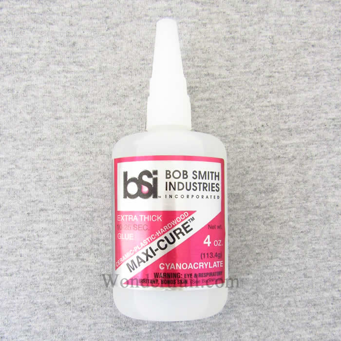 BSI136 Maxi-Cure Extra Thick 4oz Pocket CA Adhesive Glue Bob Smith Ind (ONLINE ORDER ONLY)
