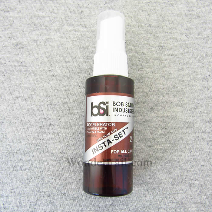 BSI151 Insta-Set 2oz CA Adhesive Accelerator (Spray Bottle) Bob Smith Industries (ONLINE ORDER ONLY)
