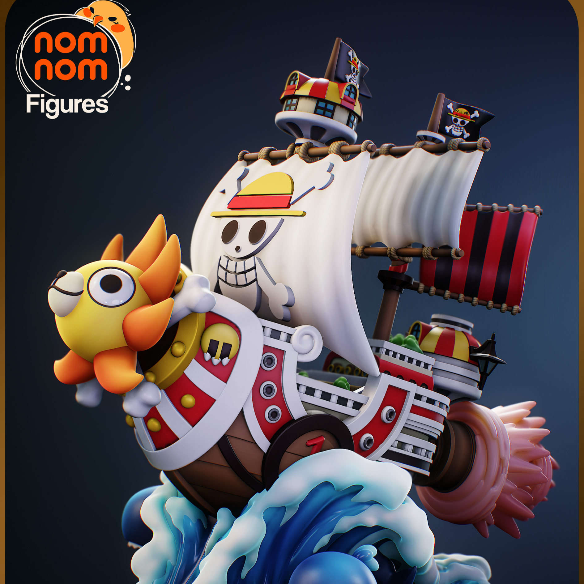 Chibi Thousand Sunny - One Piece (ONLINE ORDER ONLY)