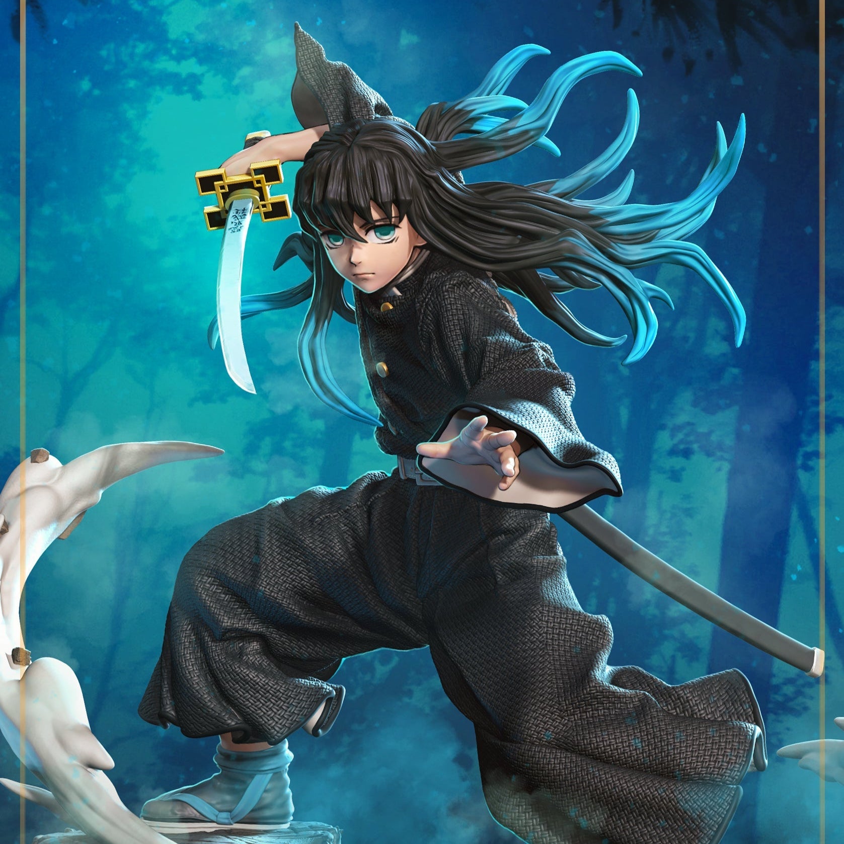 Muichiro - Demon Slayer / Kimetsu no Yaiba - 75mm, 1:10 Scale & Bust (ONLINE ORDER ONLY)