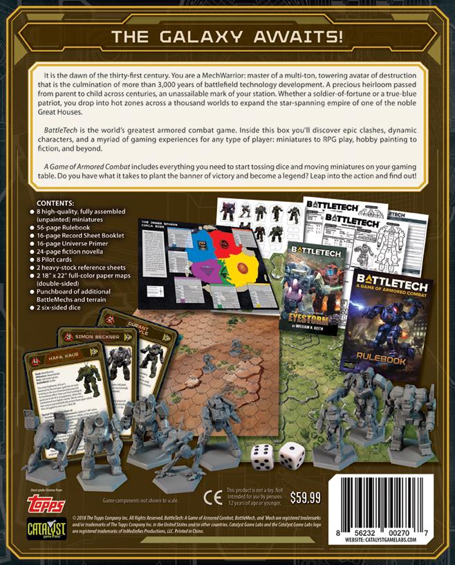 BattleTech: Introductory Box Set (ONLINE ORDER ONLY)