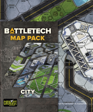Battletech Map Pack: City (ONLINE ORDER ONLY)