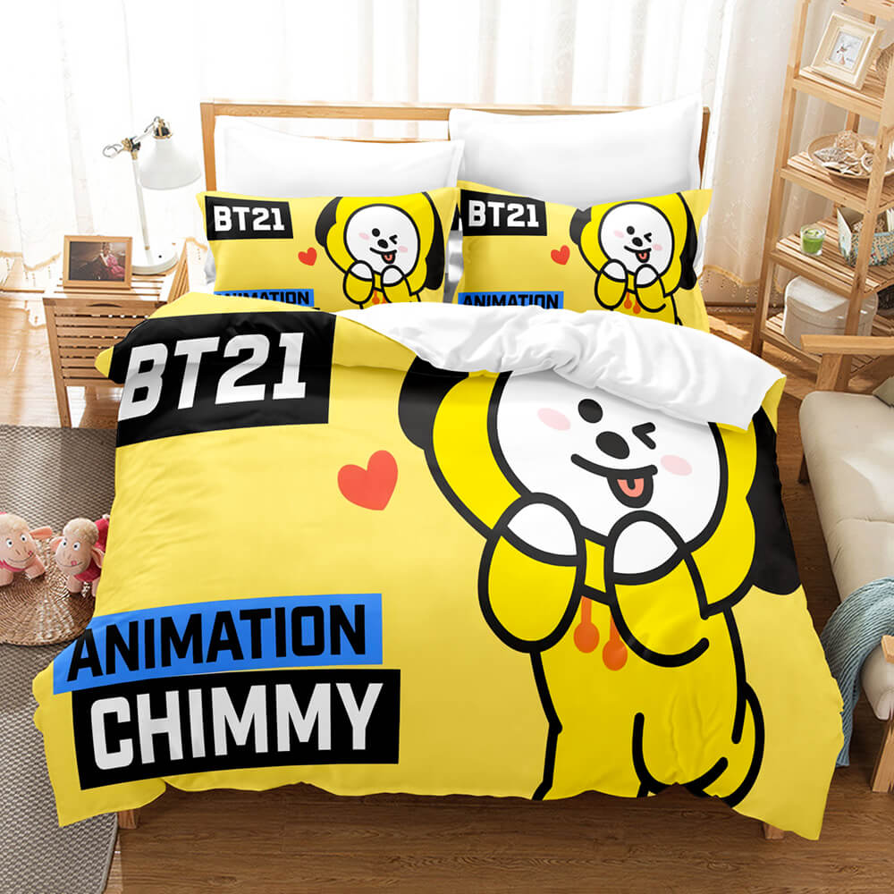 BT21 Bedding Set Quilt Cover Without Filler (Online Order Only)