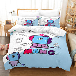 BT21 Bedding Set Quilt Cover Without Filler (Online Order Only)