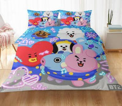 BT21 Bedding Set Quilt Cover Without Filler (Online Order Only)