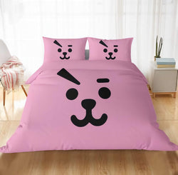 BT21 Bedding Set Quilt Cover Without Filler (Online Order Only)
