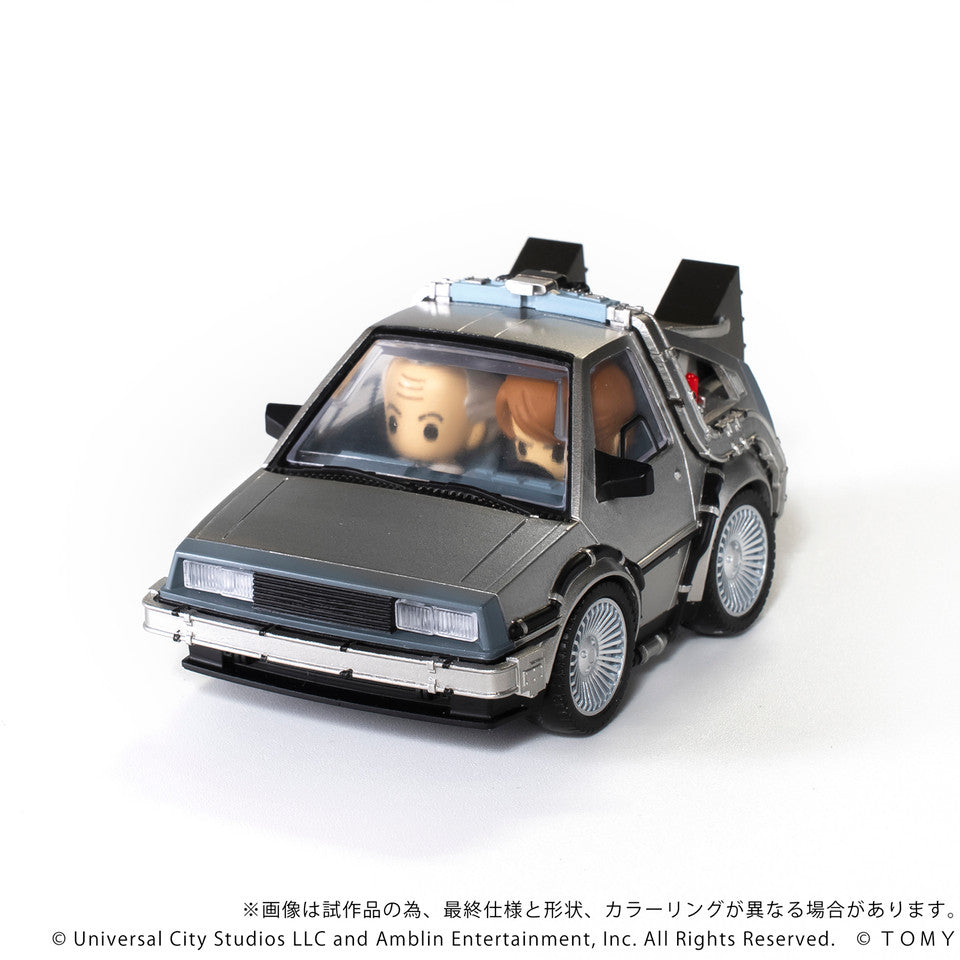 Q VILLAGE Back to the Future Time Machine Part 1 Deluxe Set (ONLINE ORDER ONLY)