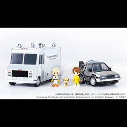 Q VILLAGE Back to the Future Time Machine Part 1 Deluxe Set (ONLINE ORDER ONLY)