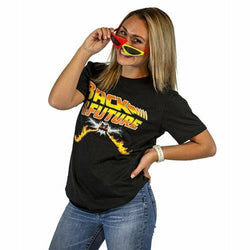 Back to the Future DeLorean Flametrails unisex T-shirt (ONLINE ORDER ONLY)