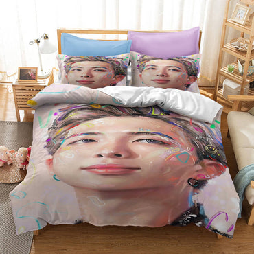 BTS Bangtan Boys Bedding Set Character Quilt Cover Without Filler (Online Order Only)