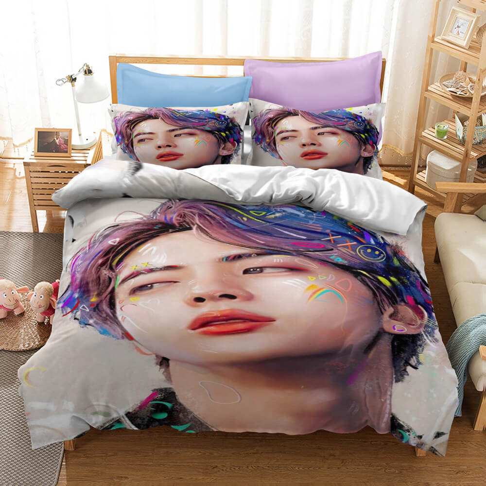 BTS Bangtan Boys Bedding Set Character Quilt Cover Without Filler (Online Order Only)