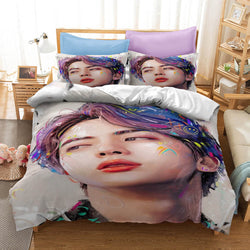 BTS Bangtan Boys Bedding Set Character Quilt Cover Without Filler (Online Order Only)