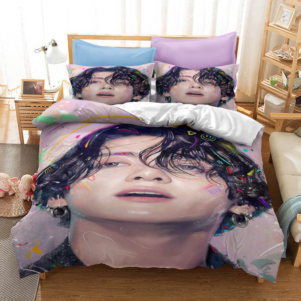 BTS Bangtan Boys Bedding Set Character Quilt Cover Without Filler (Online Order Only)