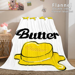 BTS Butter Cosplay Flannel Blanket Throw (Online Order Only)