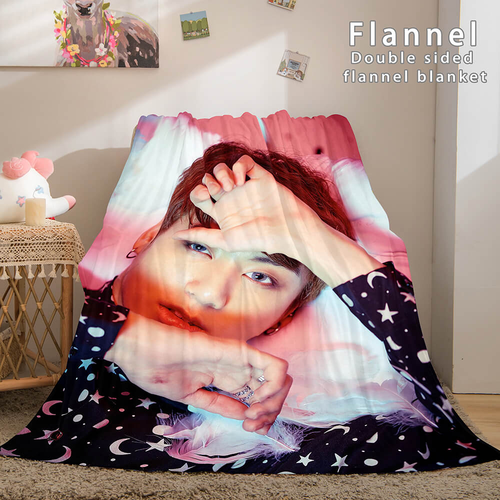 BTS Butter Cosplay Flannel Blanket Throw (Online Order Only)