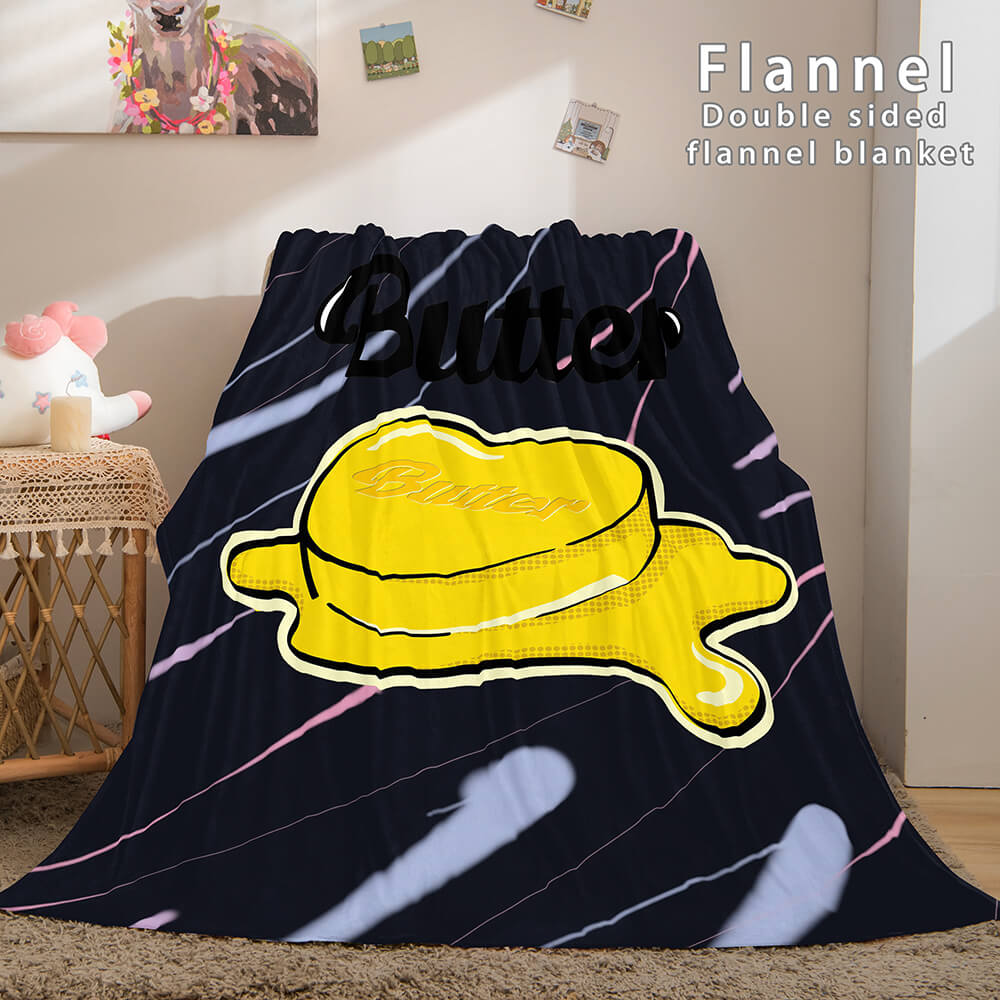 BTS Butter Bangtan Boys Cosplay Flannel Blanket (Online Order Only)