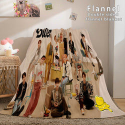 BTS Butter Bangtan Boys Cosplay Flannel Blanket (Online Order Only)