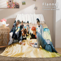 BTS Butter Bangtan Boys Cosplay Flannel Blanket (Online Order Only)