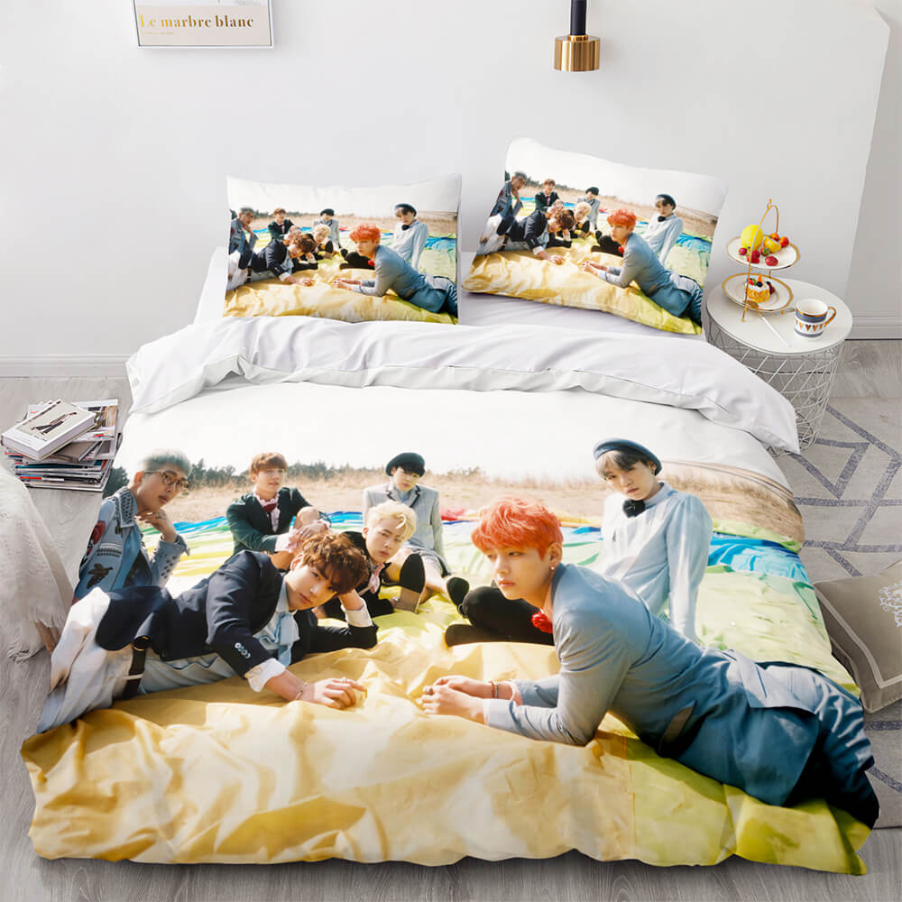 BTS Butter Cosplay Bedding Set Full Quilt Cover Without Filler (Online Order Only)