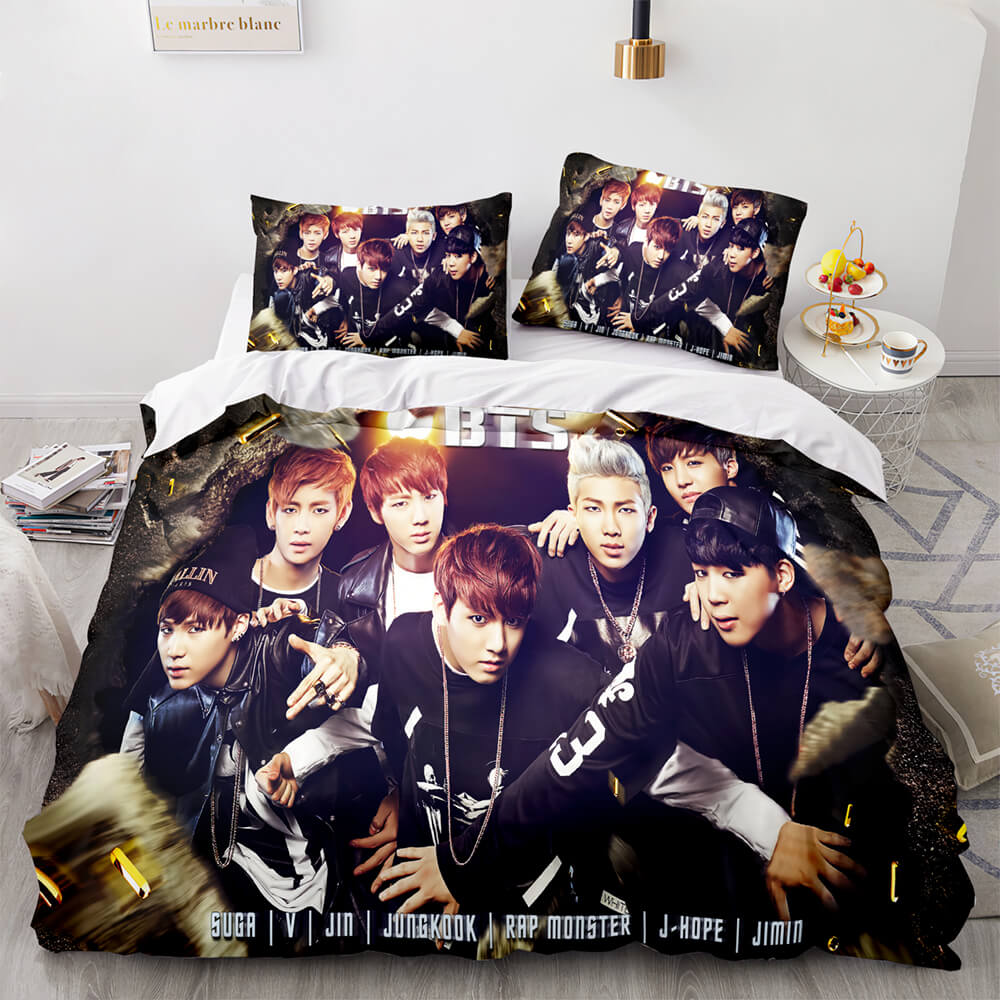 BTS Butter Cosplay Bedding Set Full Quilt Cover Without Filler (Online Order Only)