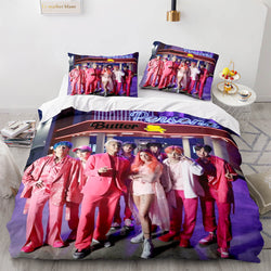 BTS Butter Cosplay Bedding Set Full Quilt Cover Without Filler (Online Order Only)