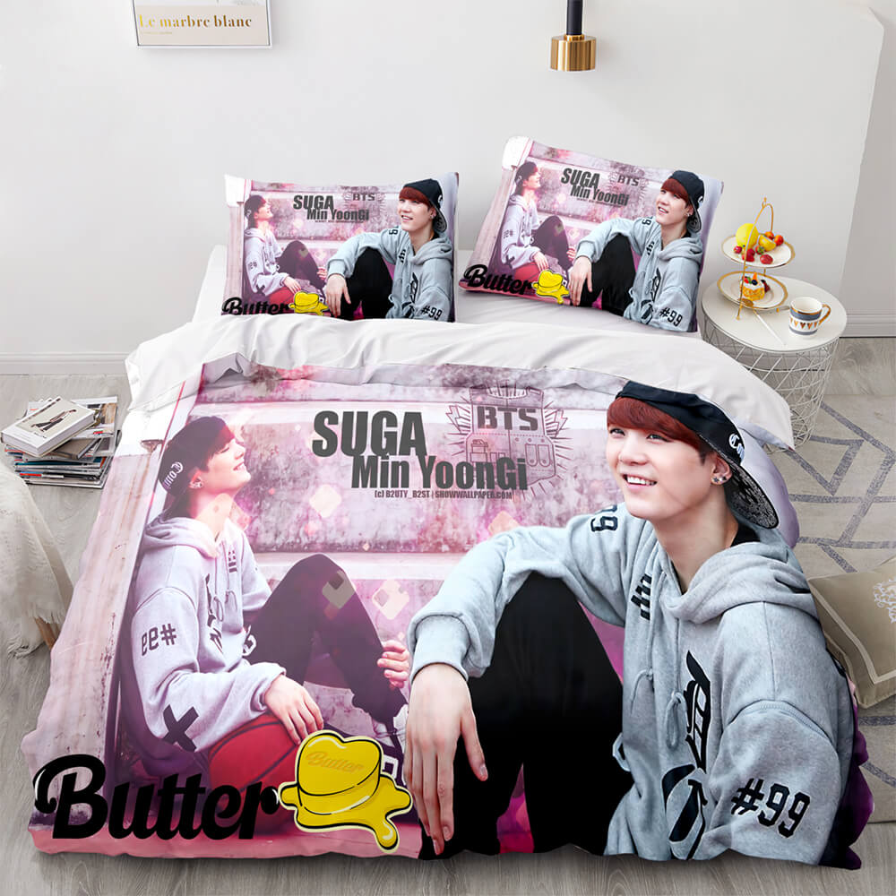 BTS Butter Cosplay Bedding Set Full Quilt Cover Without Filler (Online Order Only)